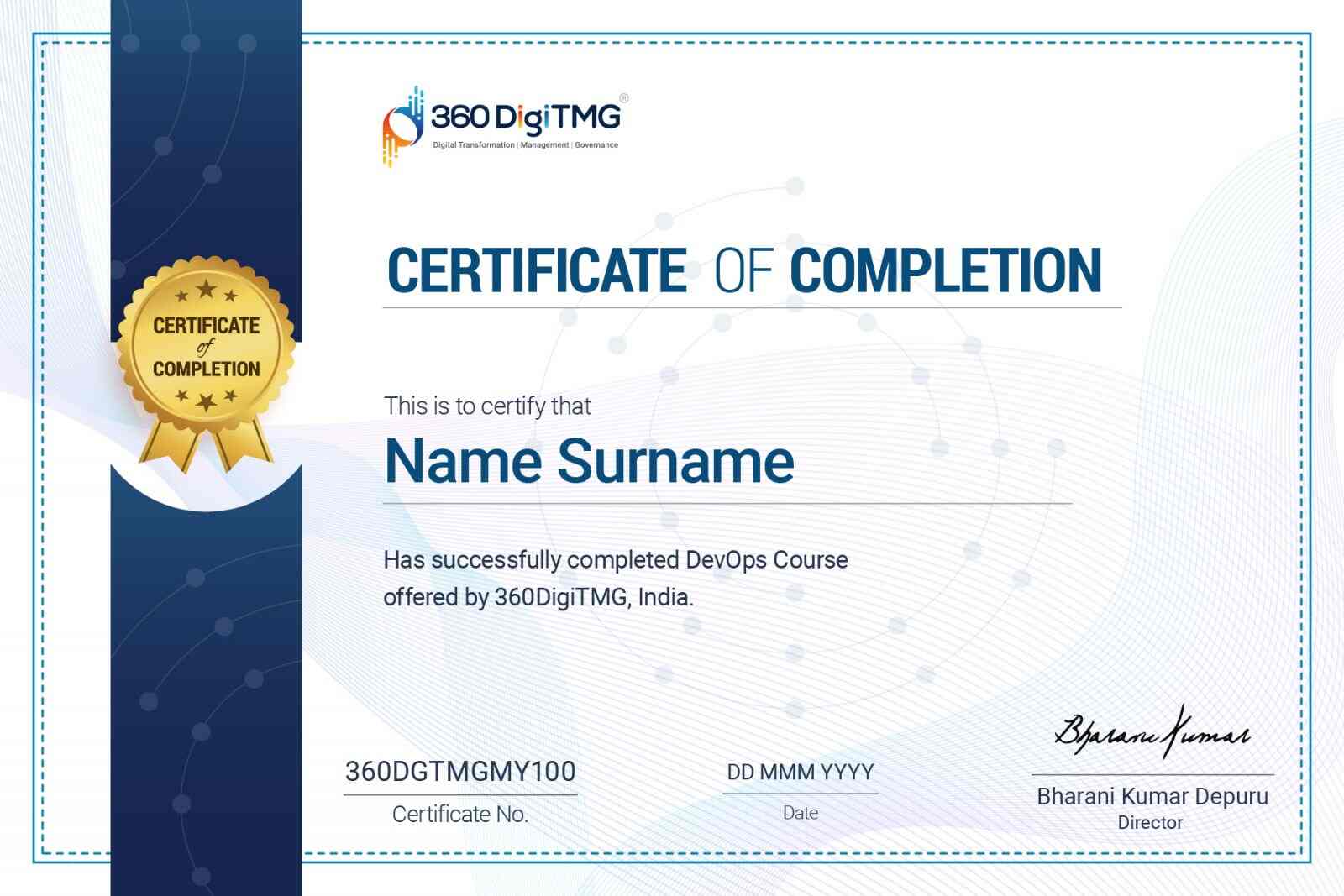 DevOps online course certification - 360digitmg