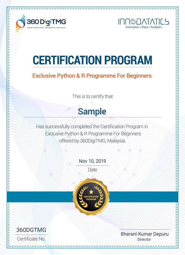 r and python certification in johor