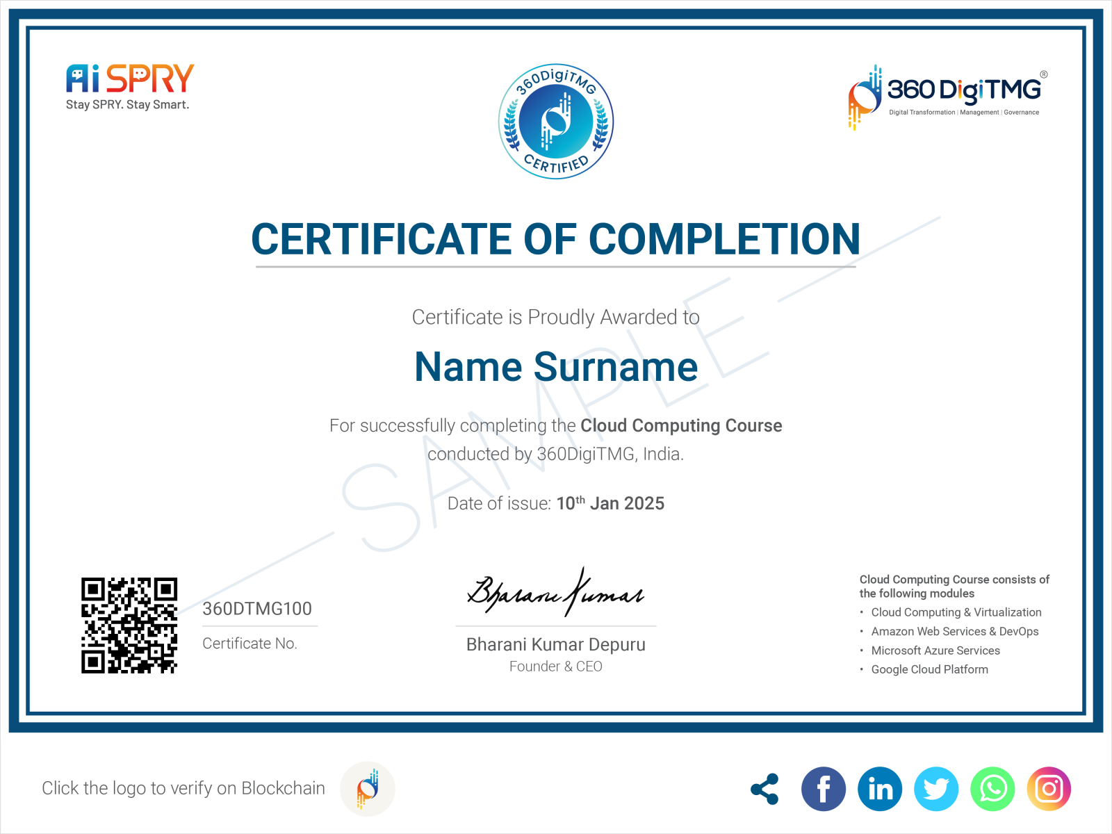 cloud computing course - 360digitmg