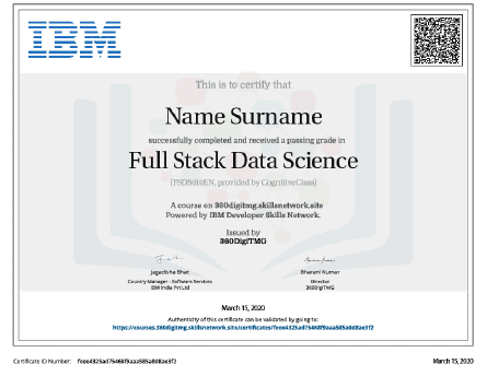 Full Stack Data Scientist Executive Program Training Malaysia